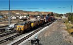 Eastbound stacks through Green River